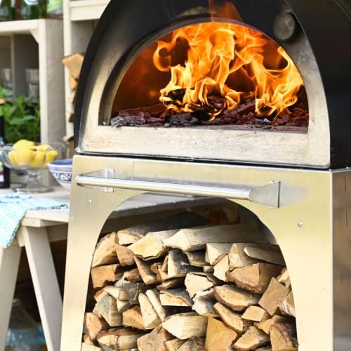 Logpile Slender Dried Wood for Intense Heat