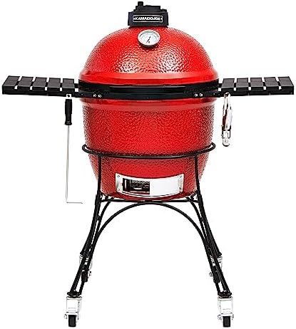 Kamado Joe Classic Red Ceramic Smoker