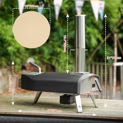 Mimiuo Auto-Rotating Garden Pie Master