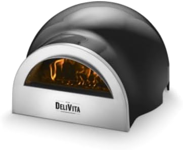 DeliVita Sleek Black Tabletop Entertainer