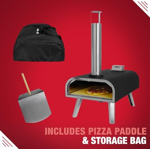 Backyard Pellet-Fueled 16-Inch Portable Pizza Maker